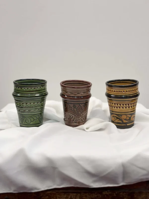 set of 6 moroccan ceramic mug - Image 3